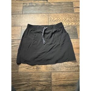 Avalanche Outdoor Supply Co Black Athletic Skirt with‎ Drawstring Medium